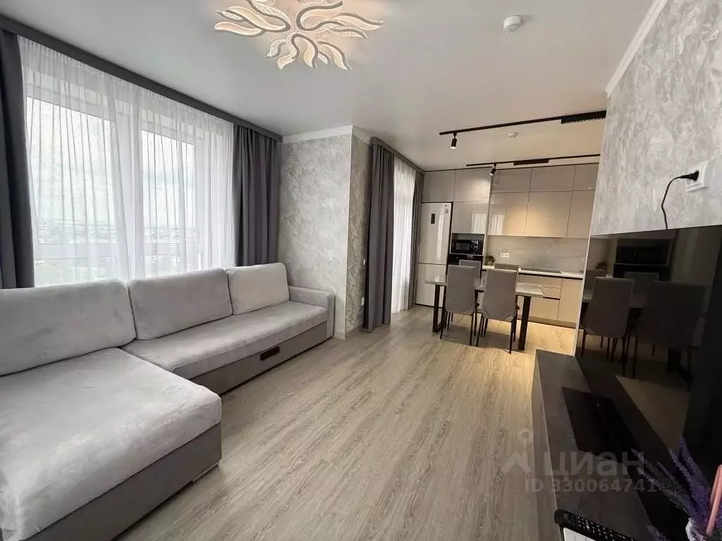 1-к кв. Татарстан, Альметьевск ул. Гафиатуллина, 48к3 (64.0 м) - Фото 2