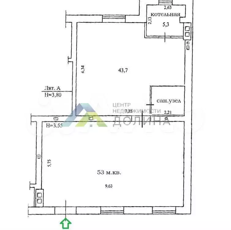 Продам помещение свободного назначения, 103.5 м - Фото 0