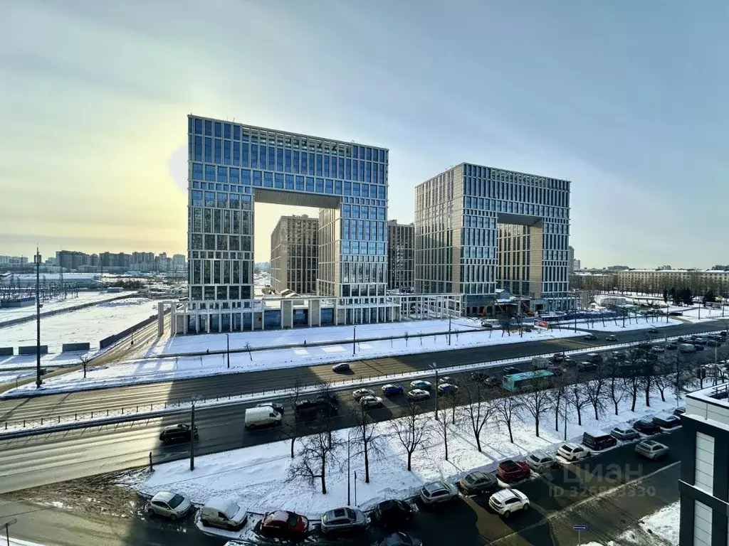 2-к кв. Санкт-Петербург ул. Типанова, 23с1 (54.5 м) - Фото 2