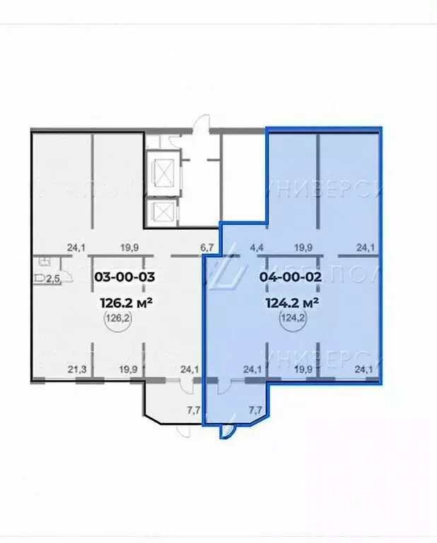 Помещение свободного назначения (124 м) - Фото 1