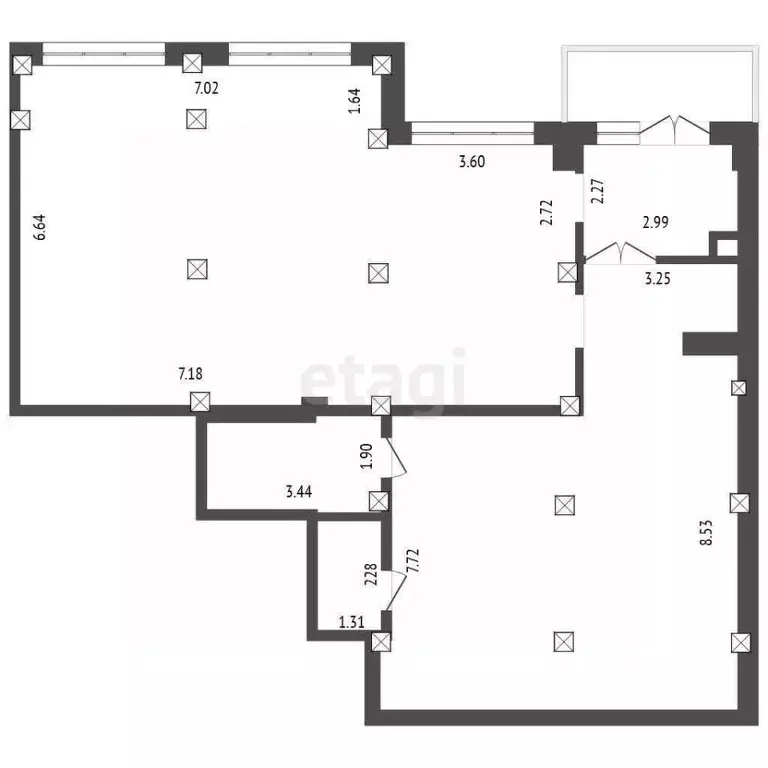 Помещение свободного назначения в Тюменская область, Тюмень ул. ... - Фото 1