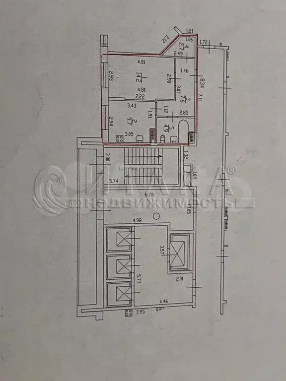 1-к. квартира, 39,1 м, 7/22 эт. - Фото 0