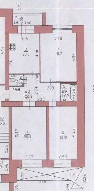3-к кв. Марий Эл, Йошкар-Ола Красноармейская ул., 122А (83.6 м) - Фото 1