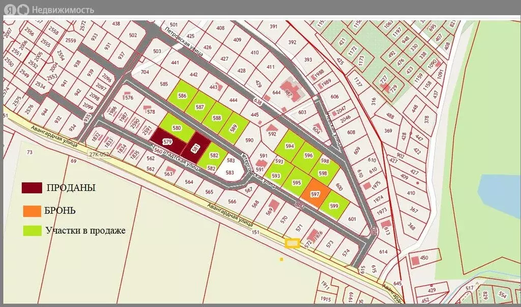 Участок в Гурьевск, Петергофская улица (12 м) - Фото 2