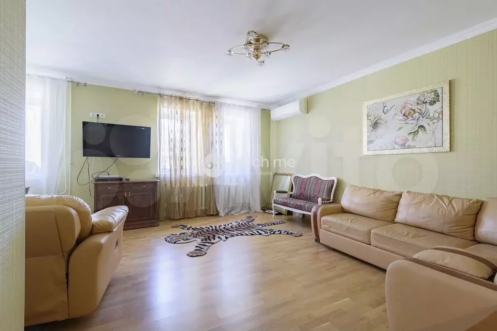 3-к. квартира, 110 м, 6/10 эт. - Фото 1