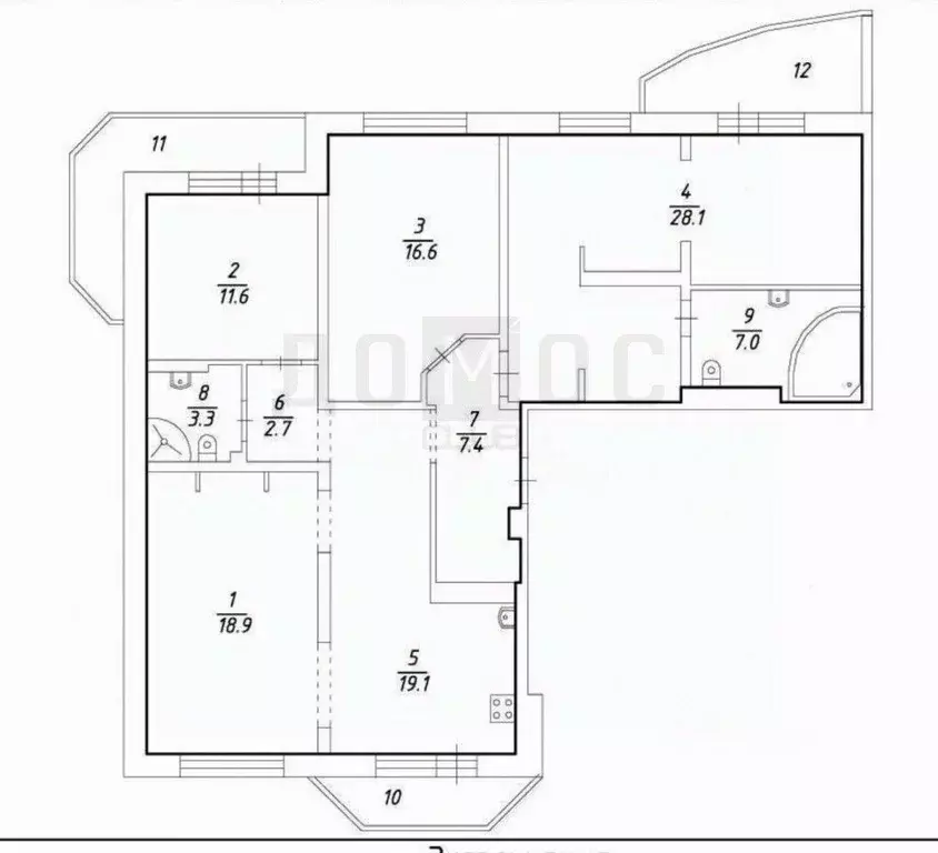 3-к кв. Свердловская область, Екатеринбург ул. Родонитовая, 28 (114.7 ... - Фото 2