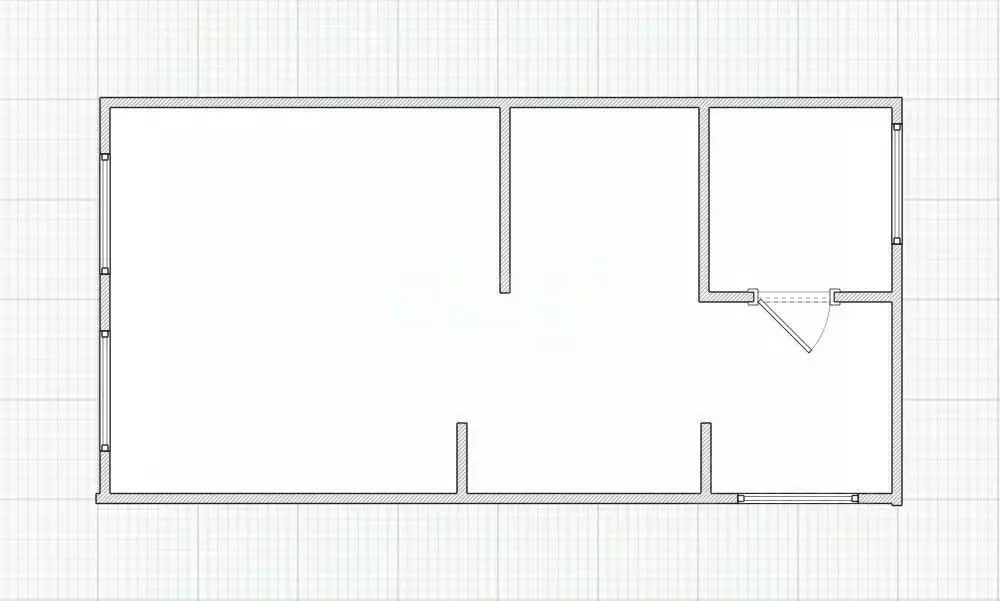 Студия Тульская область, Тула ул. Льва Толстого, 114 (35.0 м) - Фото 1