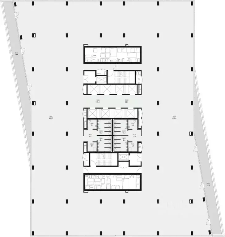 Офис в Москва ул. Шеногина, вл2/11 (2201 м) - Фото 2