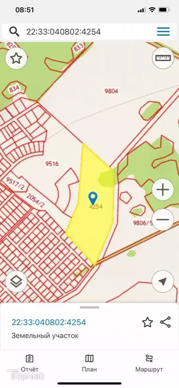 Участок в Алтайский край, Первомайский район, с. Фирсово ул. Лесная, ... - Фото 2