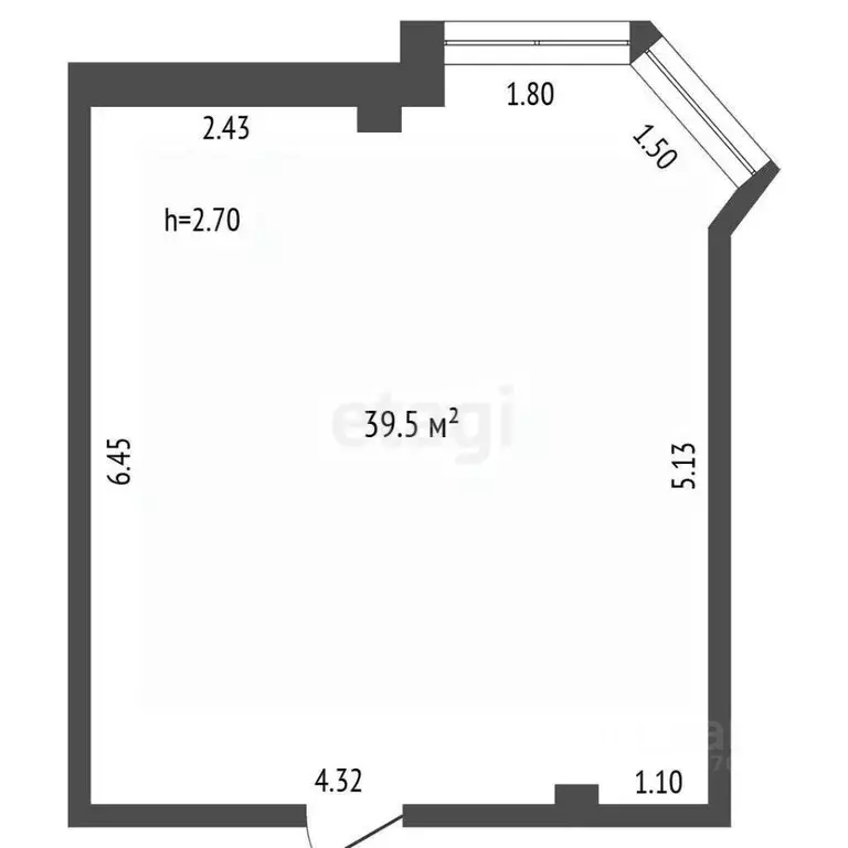 Офис в Ямало-Ненецкий АО, Новый Уренгой ул. Захаренкова, 2/3 (40 м) - Фото 2