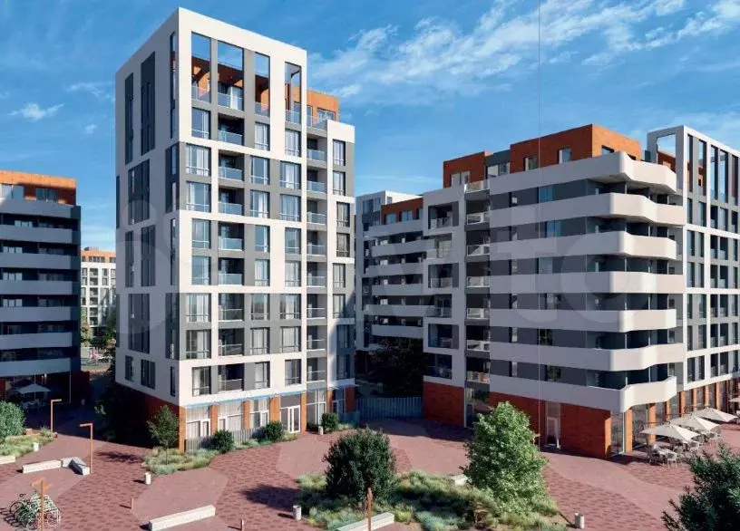 2-к. квартира, 59,6 м, 1/8 эт. - Фото 1