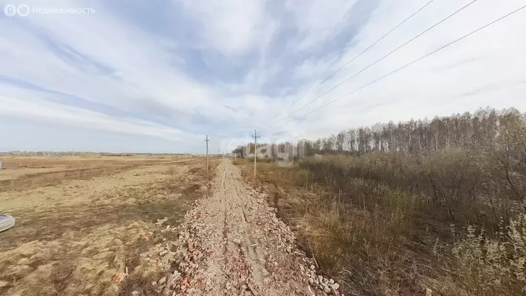 Участок в Тюменский район, село Горьковка (6 м) - Фото 1