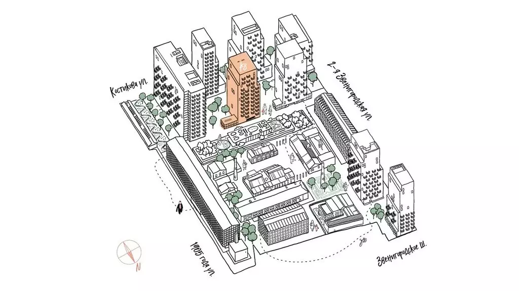 4-комнатная квартира: Москва, улица Костикова, 4к6 (161.61 м) - Фото 1
