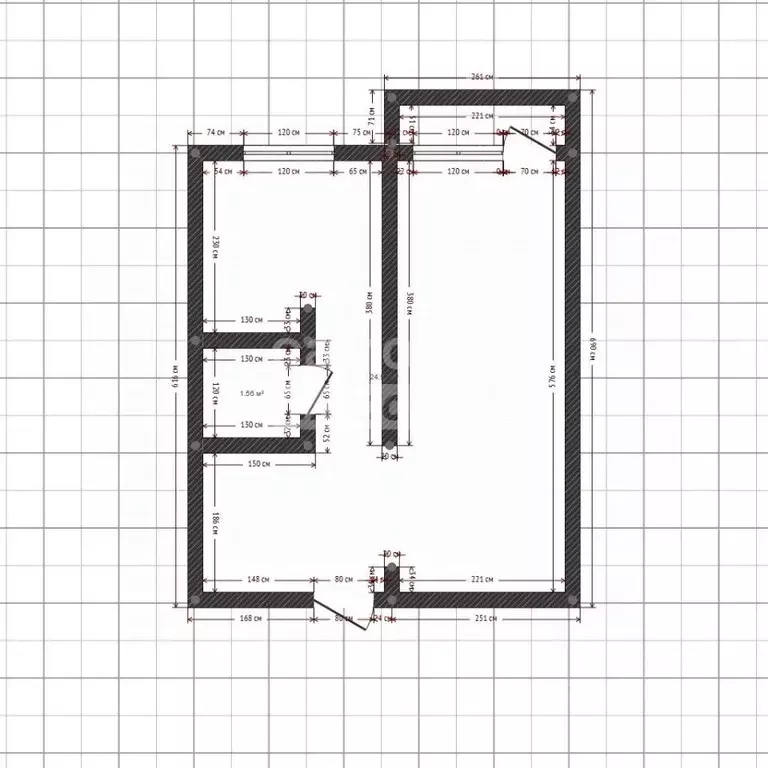 1-к кв. Липецкая область, Липецк ул. С.Л. Коцаря, 7 (33.0 м) - Фото 2