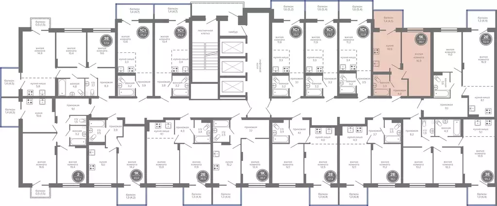 Продаётся 1-к квартира, 36.1 м - Фото 1