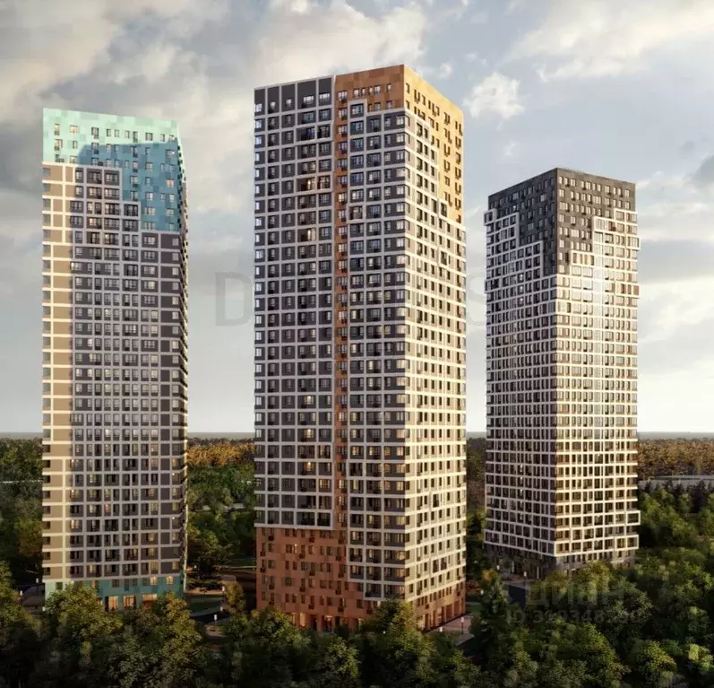 3-к кв. Свердловская область, Екатеринбург тракт Сибирский, 24А (64.91 ... - Фото 1