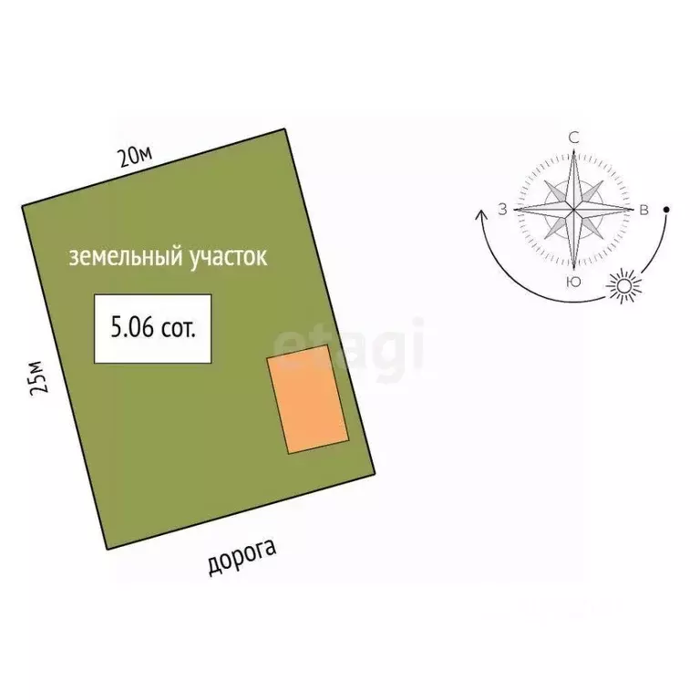 Дом в Вологодская область, Череповец № 2 ЧМХС СНТ, 576 (30 м) - Фото 2