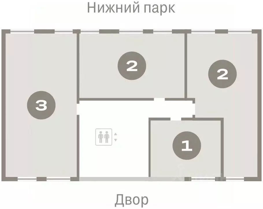 2-к кв. Липецкая область, Липецк пл. Петра Великого, 1 (60.94 м) - Фото 1