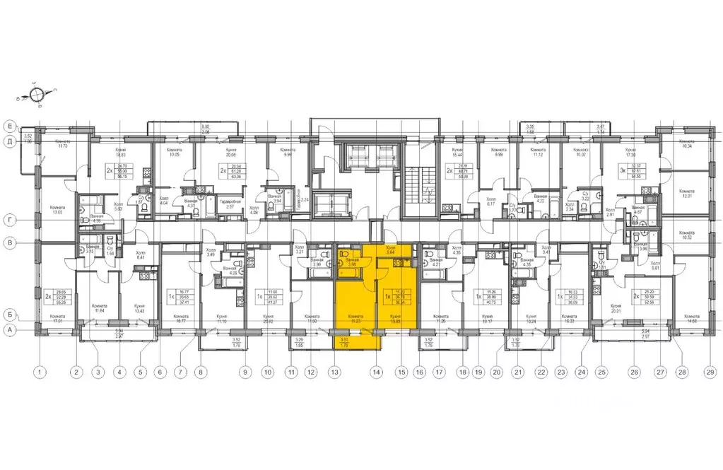 1-к кв. Санкт-Петербург ул. Ивинская, 1к3 (36.78 м) - Фото 1