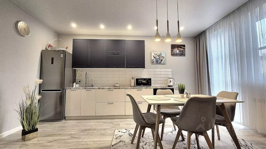 1-к кв. Калининградская область, Зеленоградск ул. Гагарина, 61 (48.0 ... - Фото 2