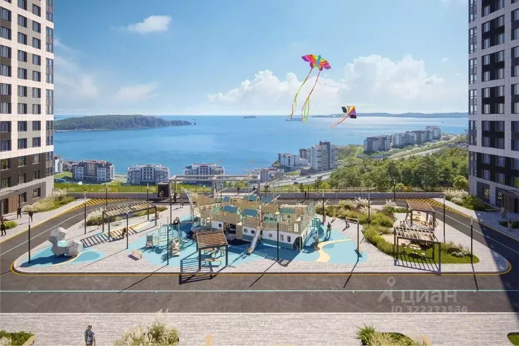 1-к кв. Приморский край, Владивосток ул. Архангельская, 6 (42.0 м) - Фото 2