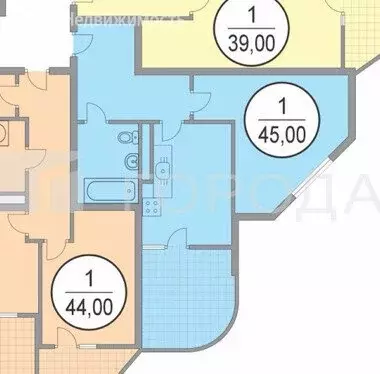 1-комнатная квартира: Сочи, микрорайон Приморье, улица Есауленко, 6А ... - Фото 1