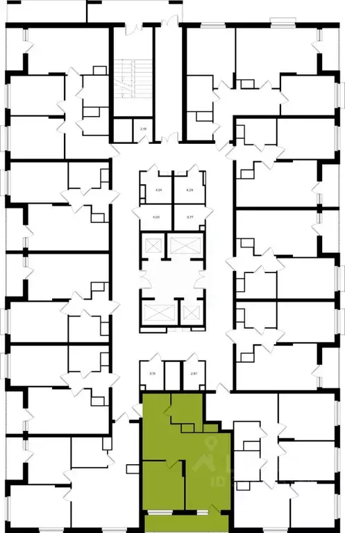 1-к кв. Тульская область, Тула ул. Академика Насоновой (51.18 м) - Фото 2