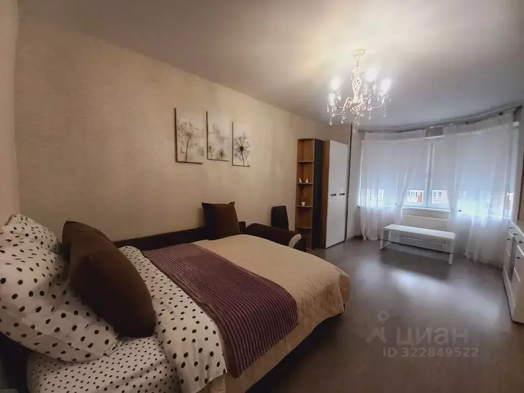 1-к кв. Калининградская область, Зеленоградск Московская ул., 68 (41.0 ... - Фото 2