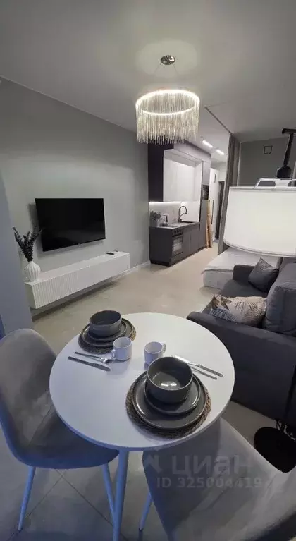 Студия Краснодарский край, Сочи Бытха мкр, ул. Ясногорская, 16/6к4 ... - Фото 1