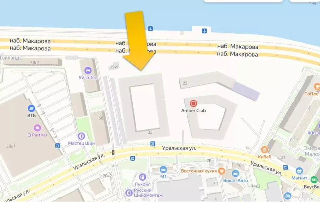 Торговая площадь в Санкт-Петербург Уральская ул., 25 (75 м) - Фото 1