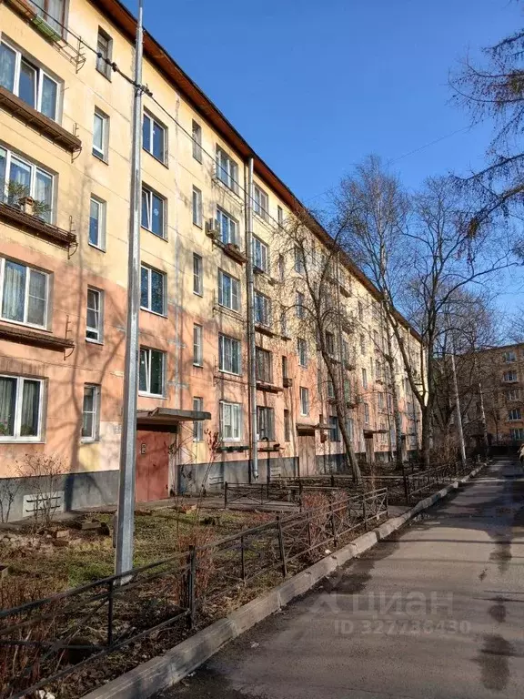 3-к кв. Санкт-Петербург Счастливая ул., 19 (42.1 м) - Фото 1