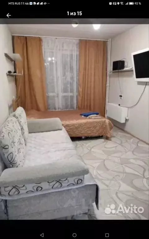 1-к кв. Свердловская область, Екатеринбург ул. Авиаторов, 12 (35.0 м) - Фото 1