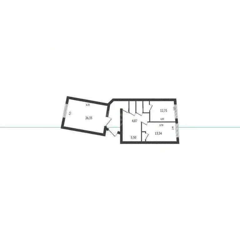 3-к кв. Белгородская область, Старый Оскол Макаренко мкр, 29 (76.81 м) - Фото 2