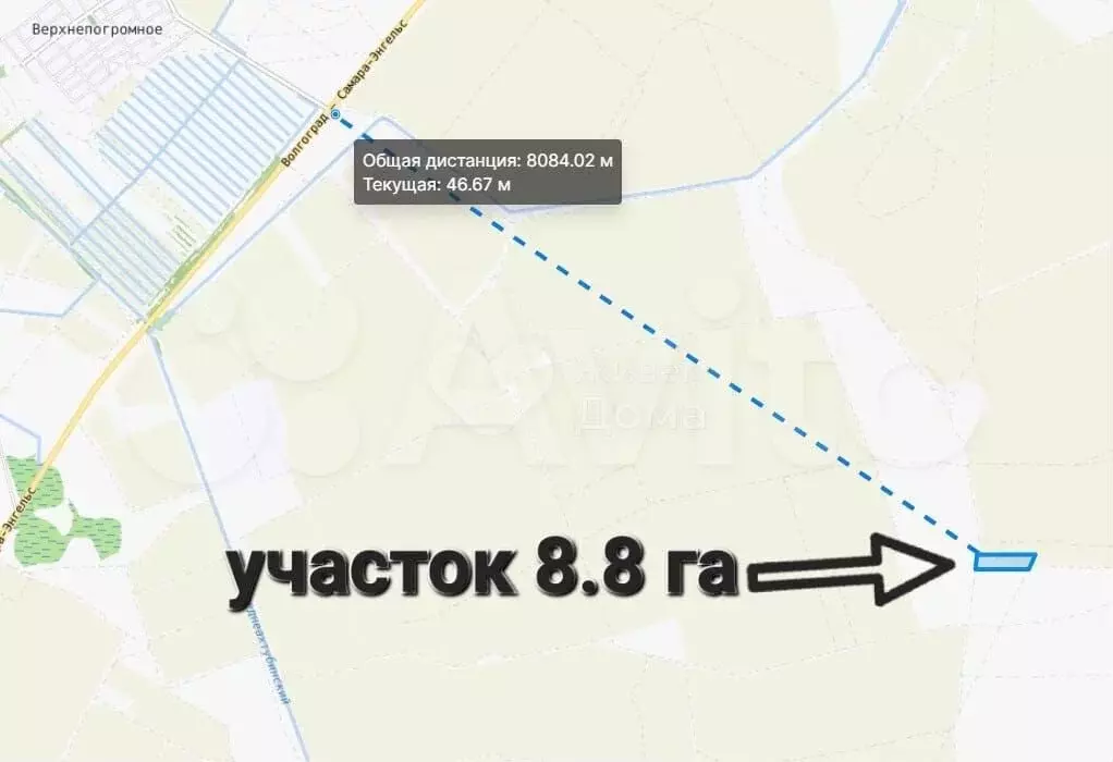 Участок 8,8 га (СНТ, ДНП) - Фото 0