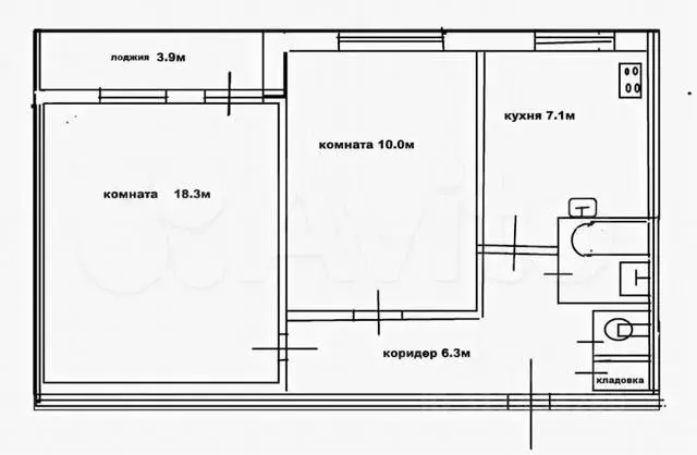 2-к кв. Ростовская область, Ростов-на-Дону Вятская ул., 114 (46.0 м) - Фото 0