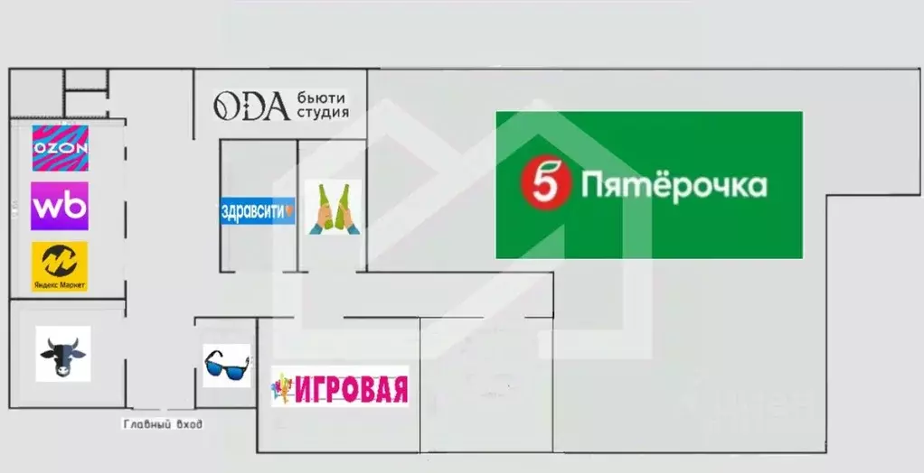 Помещение свободного назначения в Московская область, Домодедово Белые ... - Фото 2