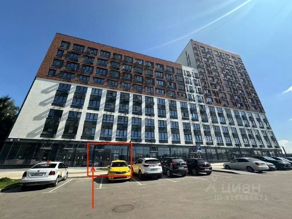 Помещение свободного назначения в Москва Скандинавия жилой комплекс, ... - Фото 0
