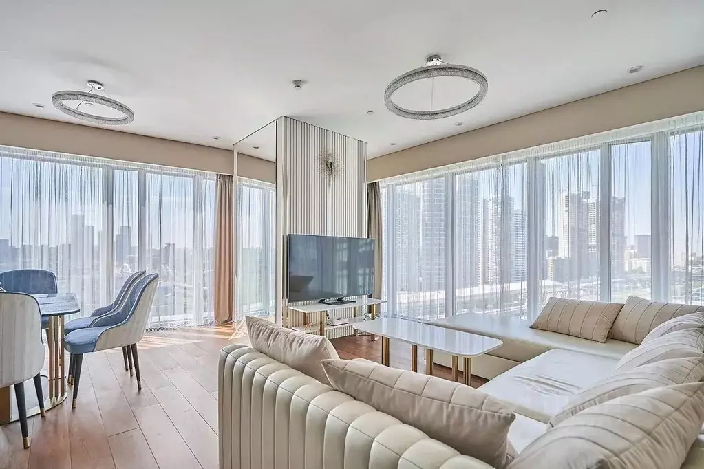 2-к кв. Москва 1-й Красногвардейский проезд, 21с1 (110.0 м) - Фото 1