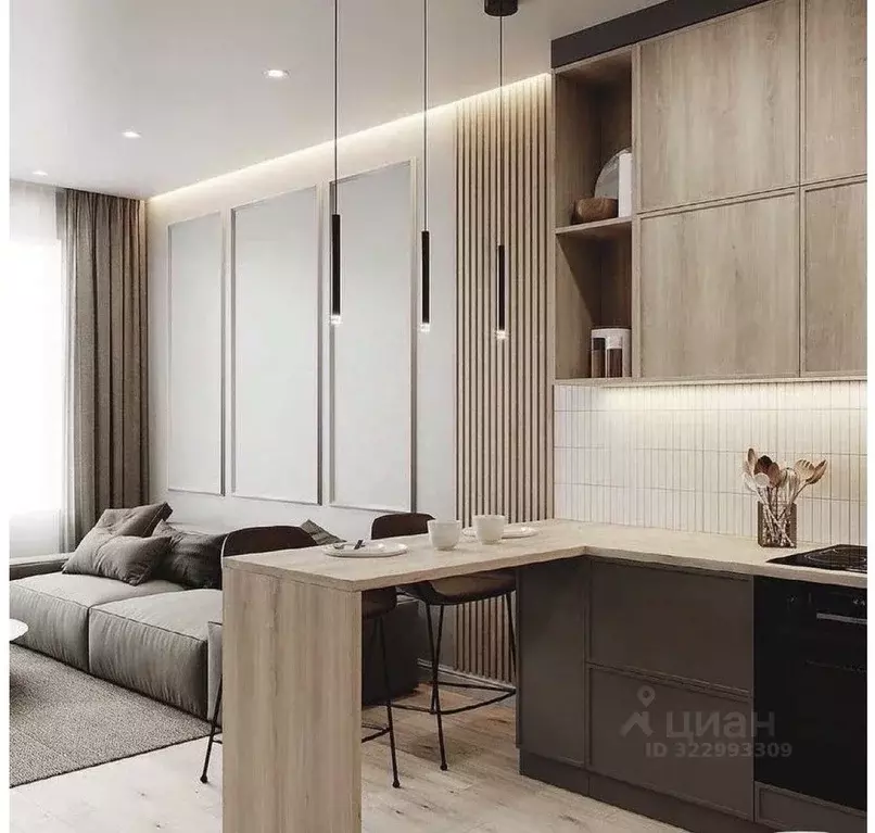 Студия Татарстан, Казань Гаилэ мкр,  (28.92 м) - Фото 1