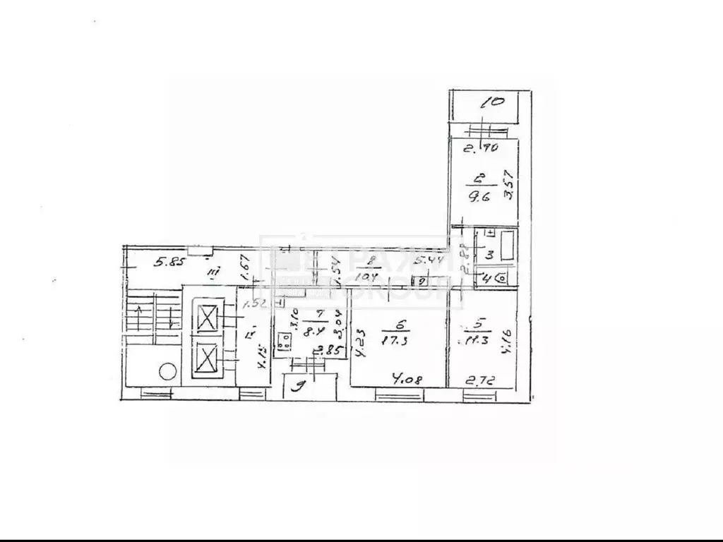 3-к кв. Московская область, Королев просп. Космонавтов, 12 (62.1 м) - Фото 2