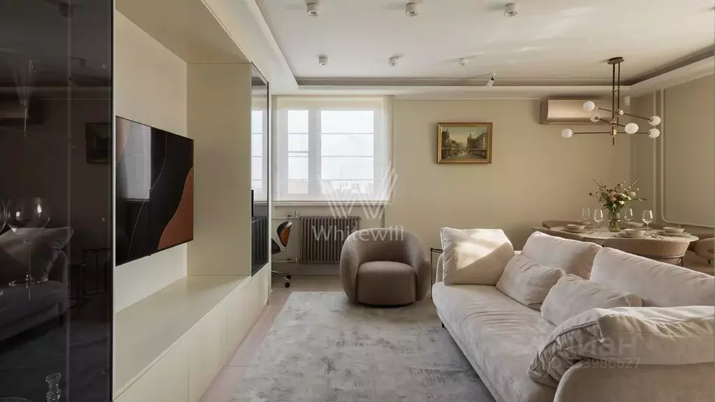 3-к кв. Москва ул. Черняховского, 9К5 (90.0 м) - Фото 2