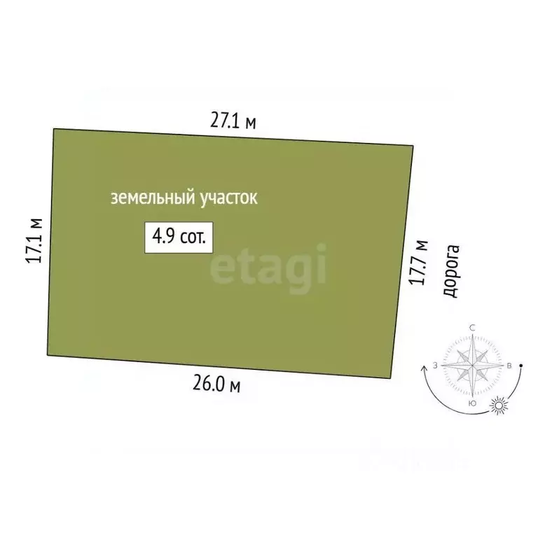 Участок в Тюменская область, Тюмень Поле Чудес садовое товарищество, ... - Фото 2