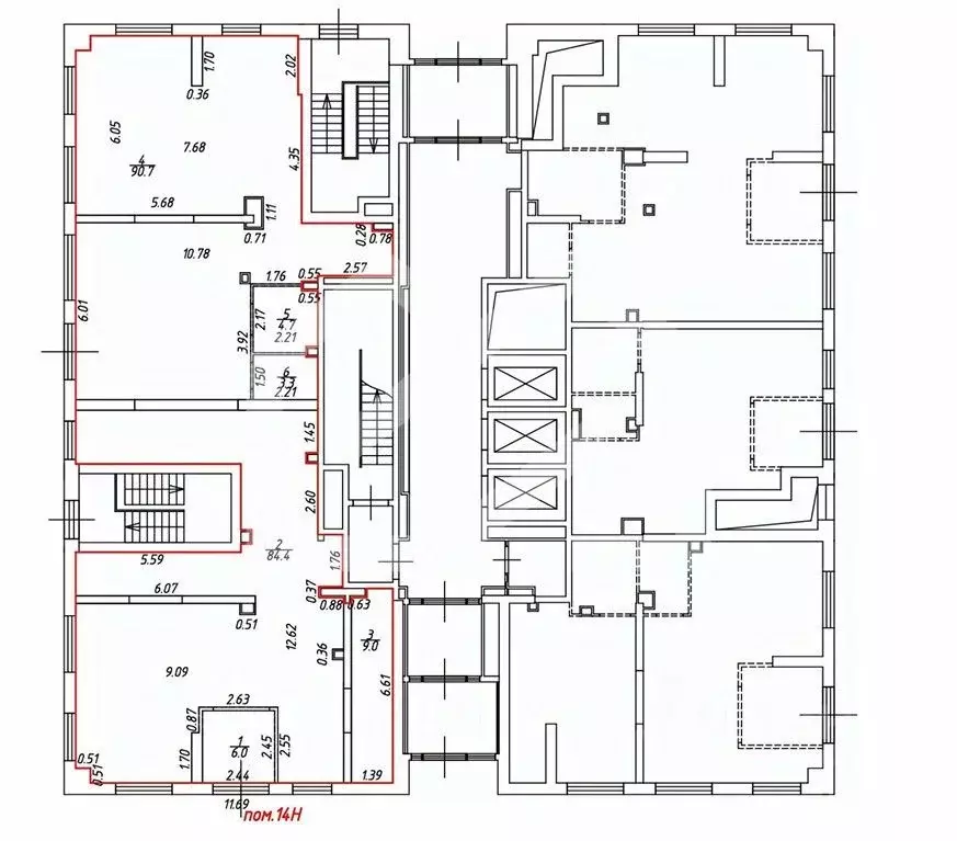 Помещение свободного назначения в Москва Кавказский бул., 51к1 (198 м) - Фото 2