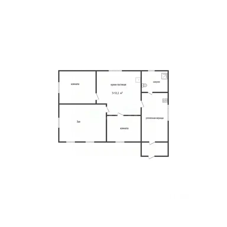 Дом в Алтайский край, Зональный район, с. Соколово ул. Лермонтова, 9 ... - Фото 2