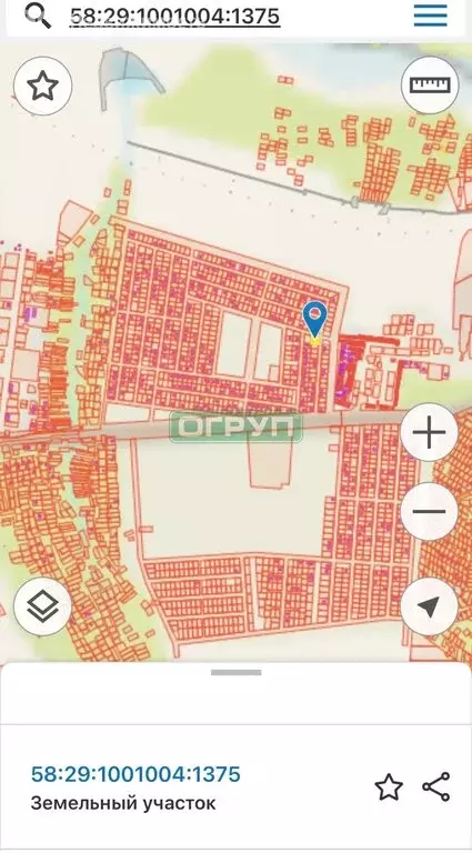 Участок в Городищенский район, село Средняя Елюзань (10 м) - Фото 2