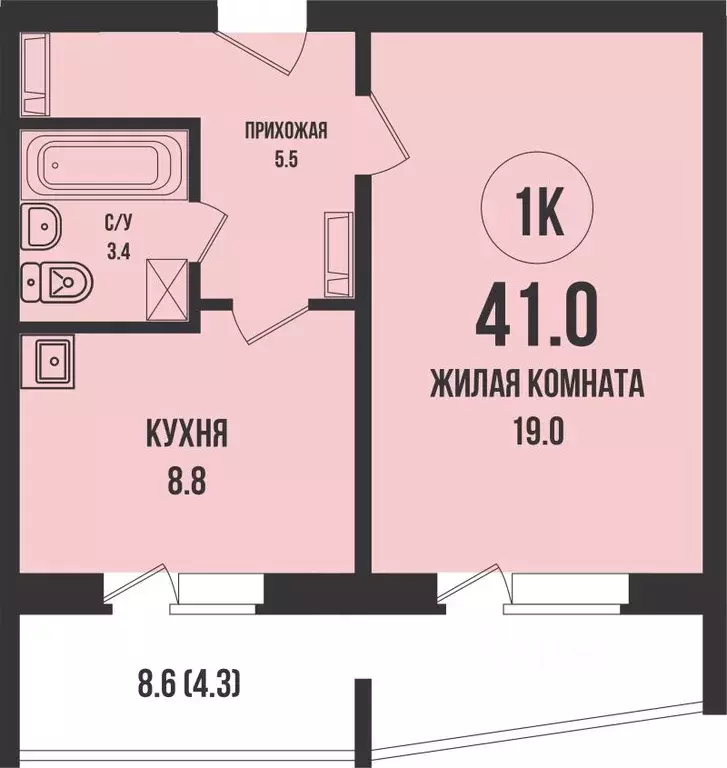 1-к кв. Новосибирская область, Новосибирск Династия жилой комплекс, ... - Фото 0