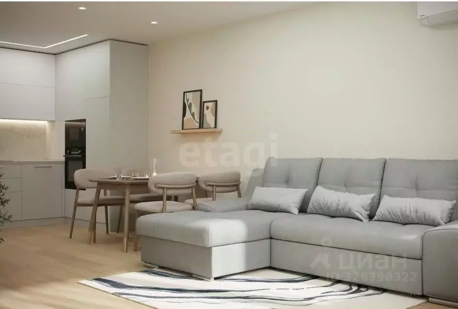 2-к кв. Тюменская область, Тюмень Харьковская ул., 72Б (66.5 м) - Фото 1