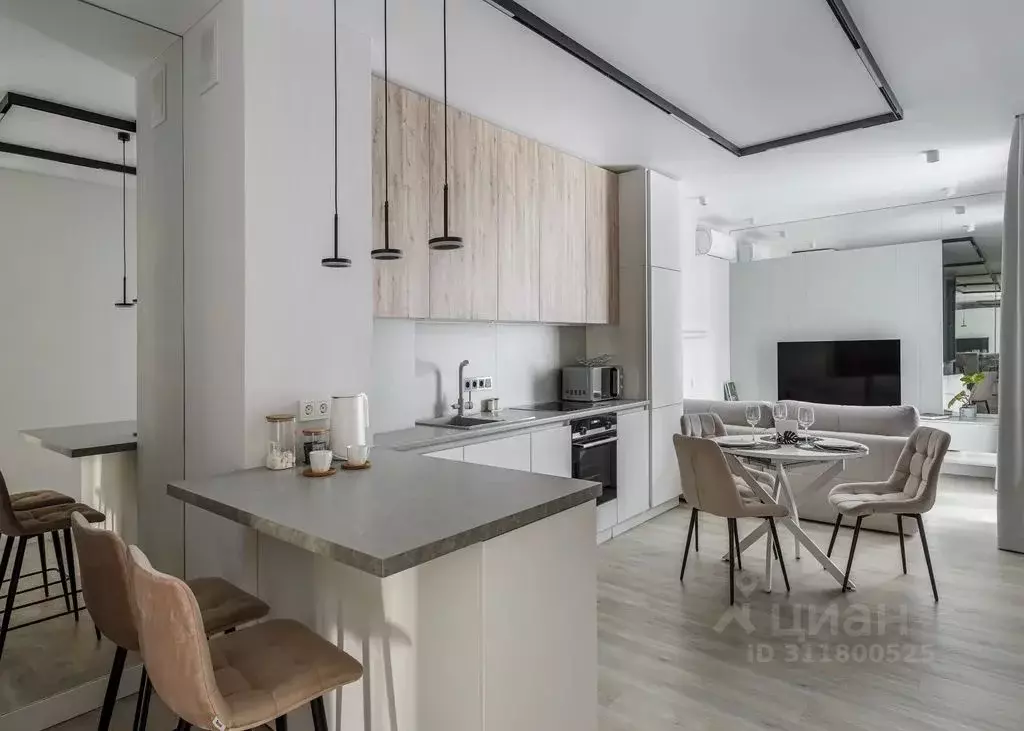 1-к кв. Воронежская область, Воронеж ул. Остужева, 2/1 (60.0 м) - Фото 1