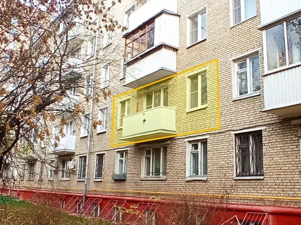 Свободной планировки кв. Москва бул. Яна Райниса, 3 (42.4 м) - Фото 1