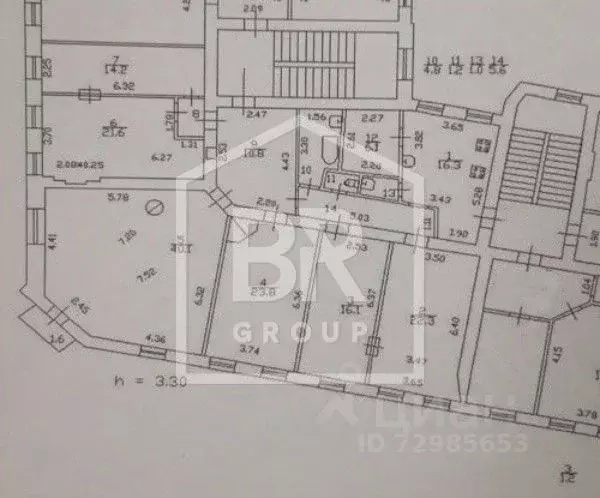 Комната Санкт-Петербург 10-я Советская ул., 21 (62.4 м) - Фото 1